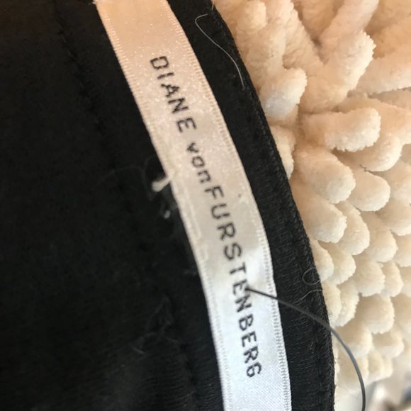 Diane Von Furstenberg Black Dress 4 6 - Picture 8 of 8